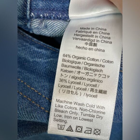 J. Crew Blue Jean Cinched Waist Denim Jumpsuit Size 6 - Picture 12 of 13